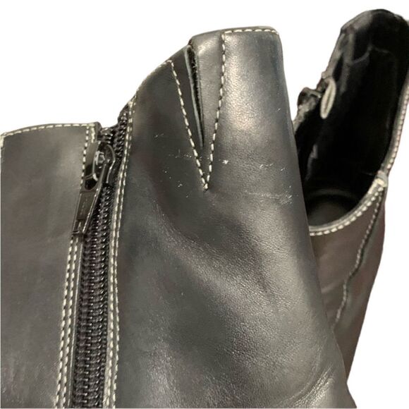 3 for $30! Black bakers boots. Leather size 7.5‎ - Picture 9 of 10